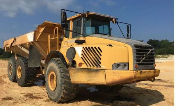 VOLVO A40D ARTICULATED HAULERS POST IMAGE