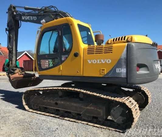 VOLVO EC140 LCM EXCAVATOR POST IMAGE