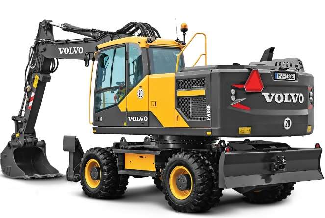 VOLVO EW180E EXCAVATOR FAST INDEX