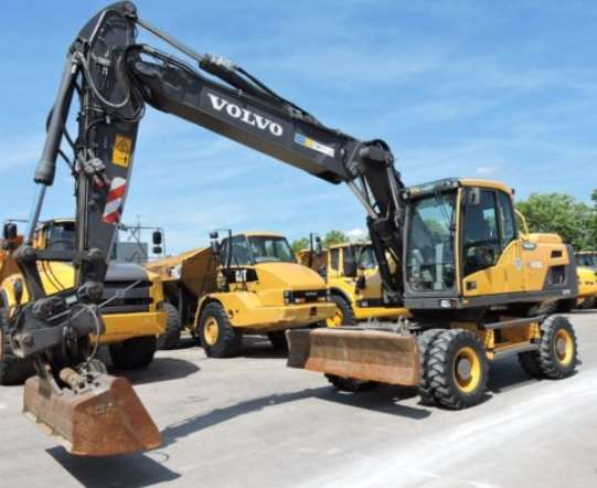 VOLVO EW210C EXCAVATOR FOR SEO