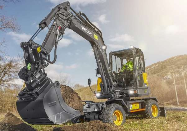 VOLVO EW60E COMPACT EXCAVATOR service