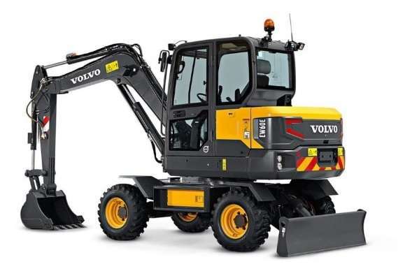 VOLVO EW60E COMPACT EXCAVATOR POST IMAGE