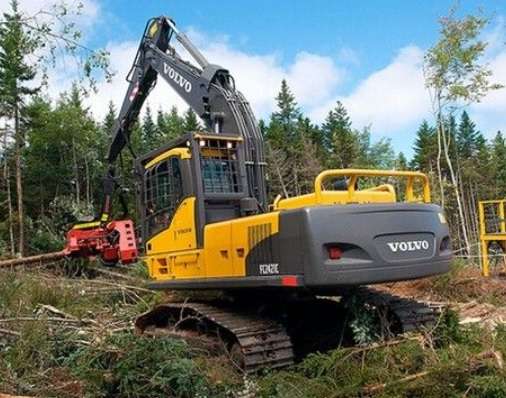 VOLVO FC2924C EXCAVATOR POST IMAGE