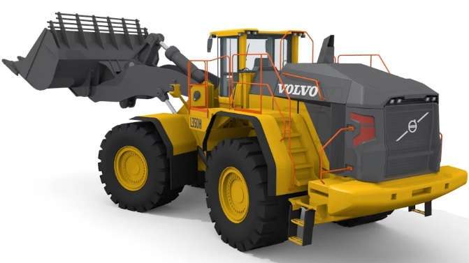 VOLVO L350H WHEEL LOADER service manual