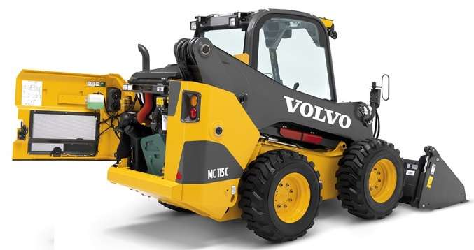 VOLVO MC115D SKID STEER LOADER POST IMAGE