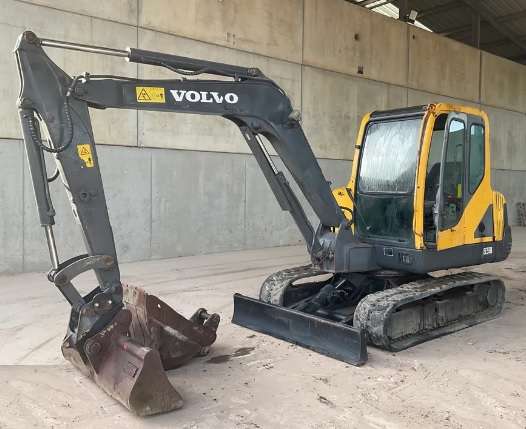 VOLVO EC55B COMPACT EXCAVATOR POST IMAGE
