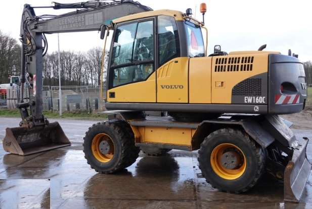 VOLVO EW160C WHEELED EXCAVATOR post image