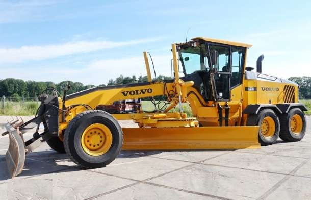 VOLVO G970 MOTOR GRADER POST IMAGE