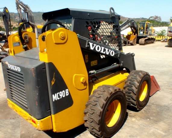 VOLVO MC90B SKID STEER LOADER POST IMAGE