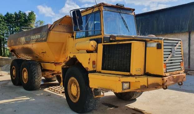 VOLVO A20C ARTICULATED DUMP TRUCK POST IMAGE
