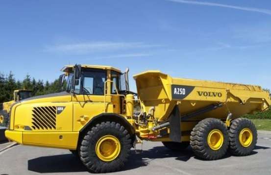 VOLVO A25D ARTICULATED DUMP TRUCK POST BEST IMAGE