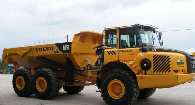 VOLVO A25E ARTICULATED DUMP TRUCK POST BEST IMAGE