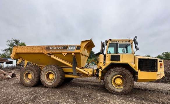 VOLVO A30C ARTICULATED DUMP TRUCK POST IMAGE