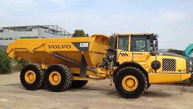 VOLVO A30E ARTICULATED DUMP TRUCK POST IMAGE