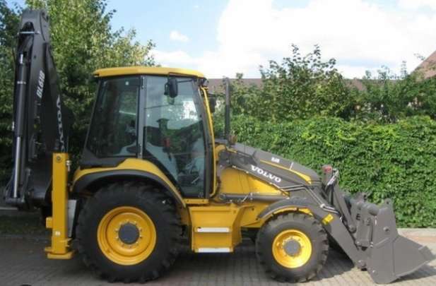 VOLVO BL61B BACKHOE LOADER POST IMAGE