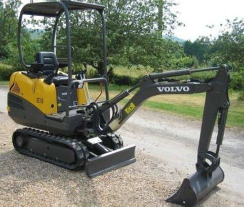 VOLVO EC13 XR EC13XR COMPACT EXCAVATOR IMAGE POST