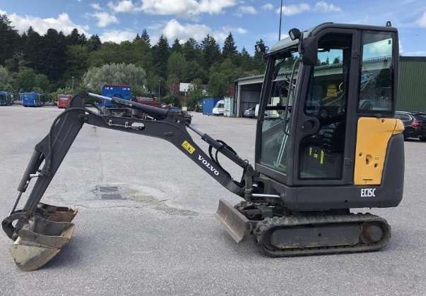 VOLVO EC15C COMPACT EXCAVATOR IMAGE POST