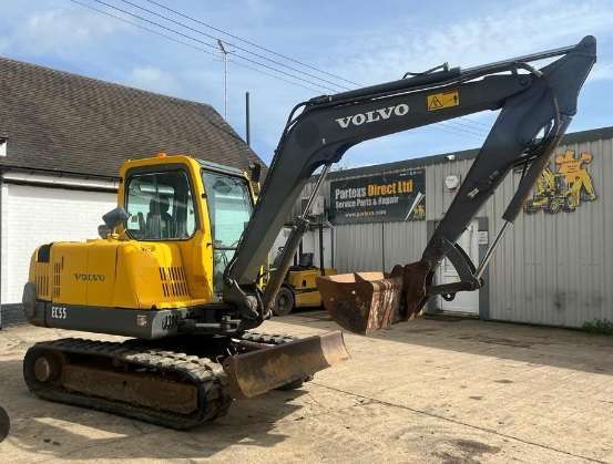 VOLVO EC55-2 COMPACT EXCAVATOR POST IMAGE