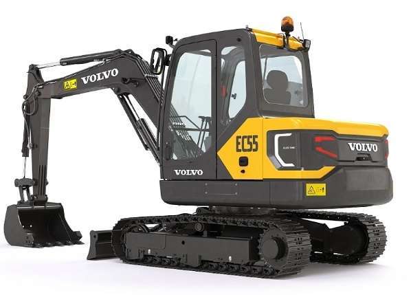 VOLVO EC55 COMPACT EXCAVATOR IMAGE POST