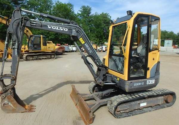 VOLVO ECR38 COMPACT EXCAVATOR IMAGE POST