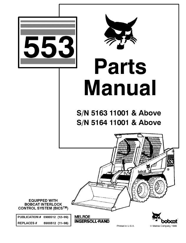 Bobcat 553F Skid steer loader POST IMAGE