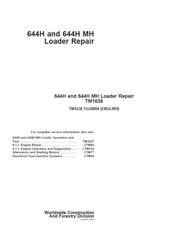John Deere 644H