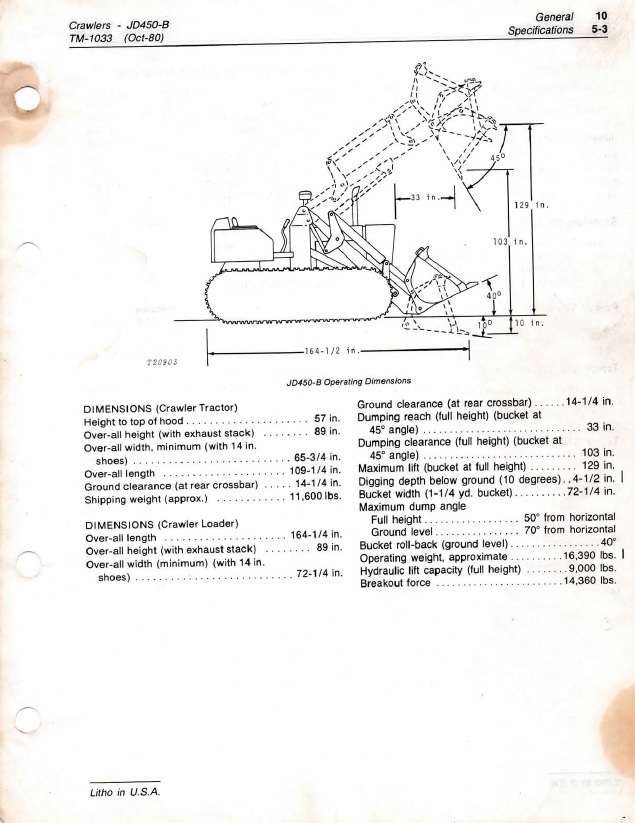 John Deere JD450-B