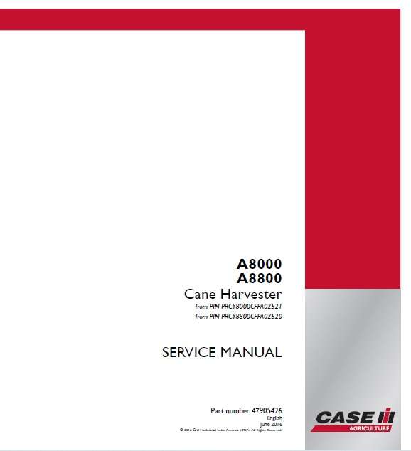 CASE IH A8000