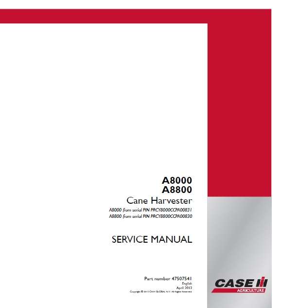 CASE IH A8000