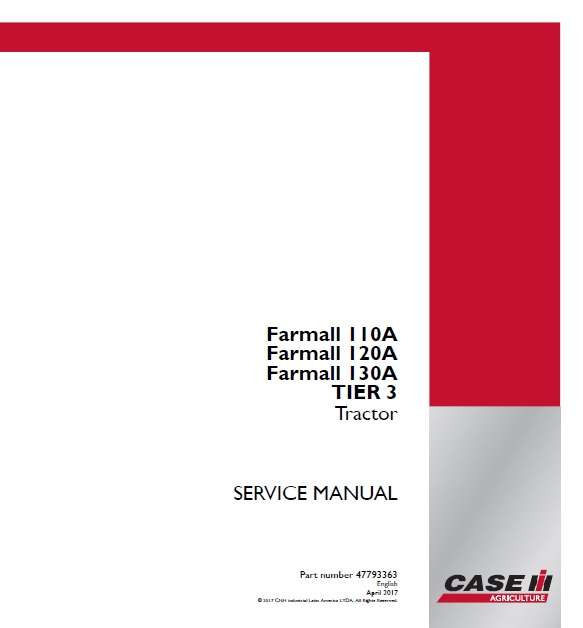 CASE IH Farmall 110A