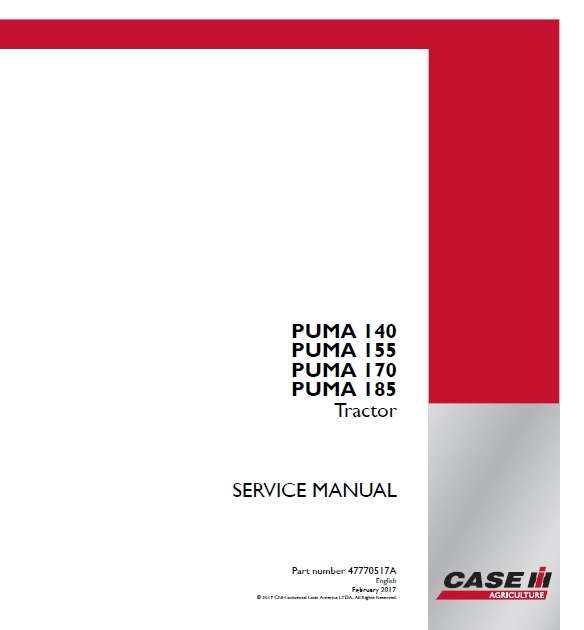 CASE IH PUMA 170