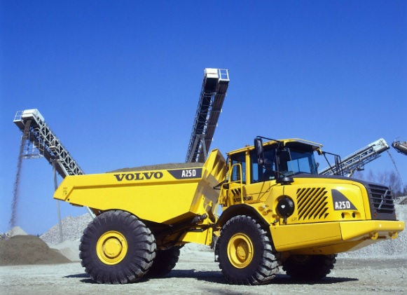 VOLVO A25D 4X4 ARTICULATED DUMP TRUCK IIMAGE POST