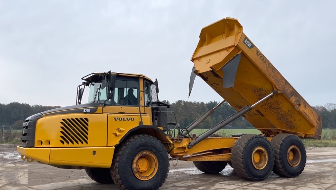 VOLVO A25E ARTICULATED DUMP TRUCK POST IMAGE