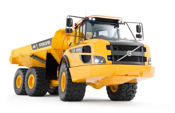 VOLVO A30E ARTICULATED DUMP TRUCK POST IMAGE