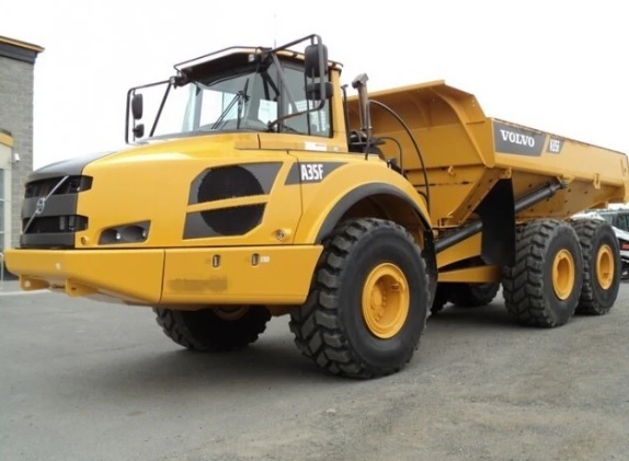 VOLVO A35F ARTICULATED DUMP TRUCK POST IMAGE