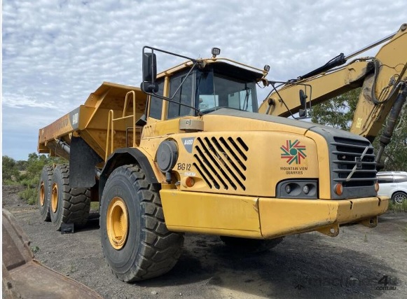 VOLVO A40D ARTICULATED DUMP TRUCK POST IMAGE