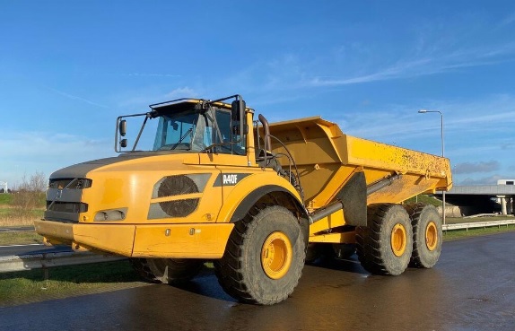 VOLVO A40F ARTICULATED DUMP TRUCK POST IMAGE