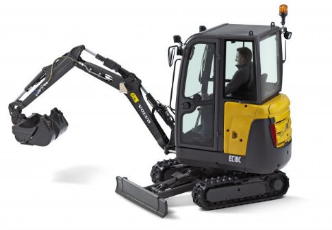 VOLVO EC18C COMPACT EXCAVATOR ADVERTISED