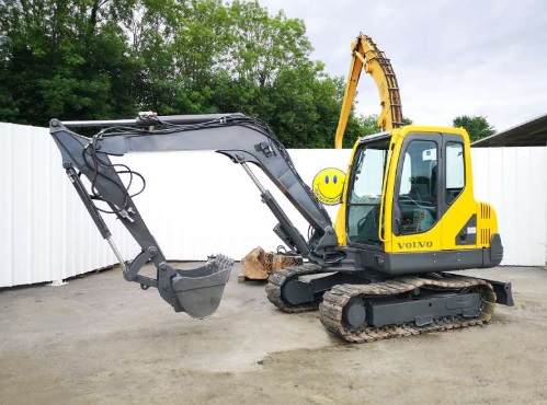 VOLVO EC55B COMPACT EXCAVATOR PROMO BEST IMAGE