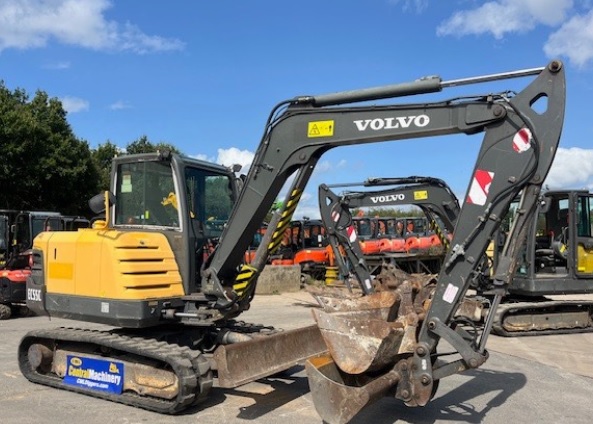 VOLVO EC55C COMPACT EXCAVATOR PROMO IMAGE